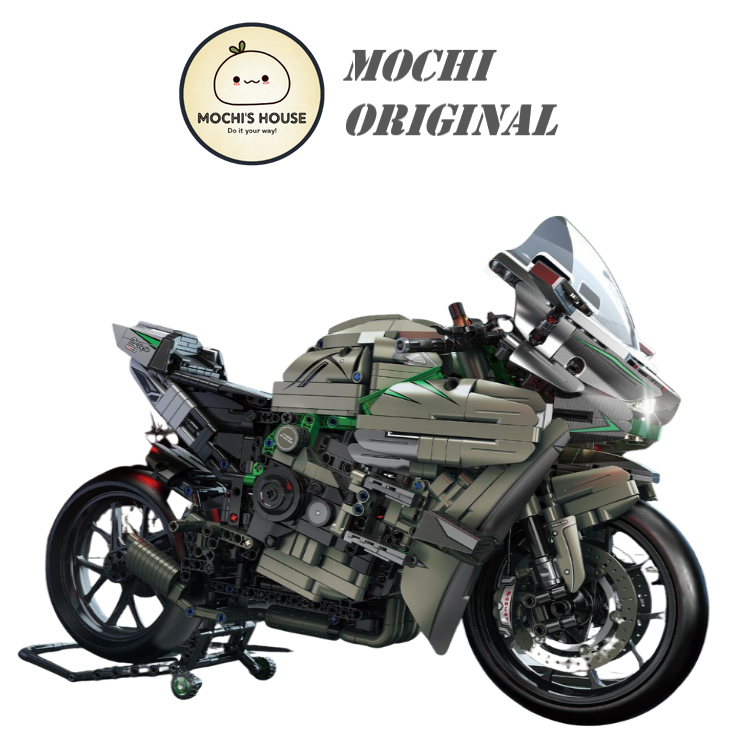 Mô hình xe Kawasaki H2R  Mô Hình Xe Moto tỉ lệ 118  Shopee Việt Nam